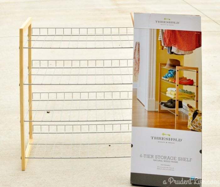 Target Threshold Shoe Shelf