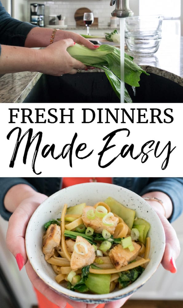 Fresh dinners the easy way