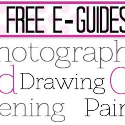 Learning a new skill doesn't have to cost anything! Craftsy is offering free guides for all kinds of creative hobbies. The photography one is excellent!