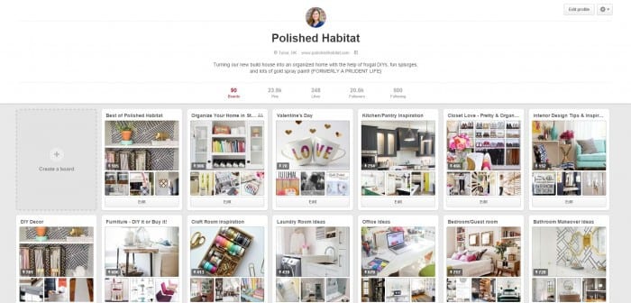 Polished Habitat on Pinterest